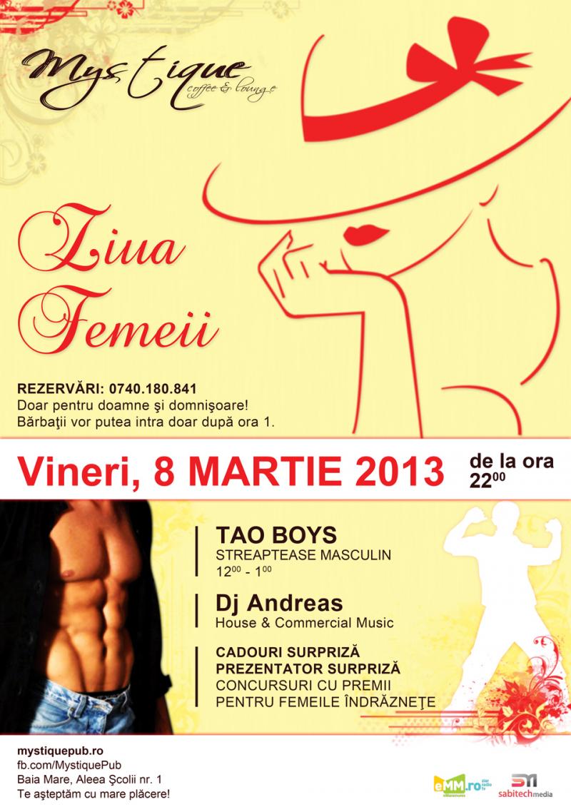 Ziua Femeii la Mystique Pub Baia Mare